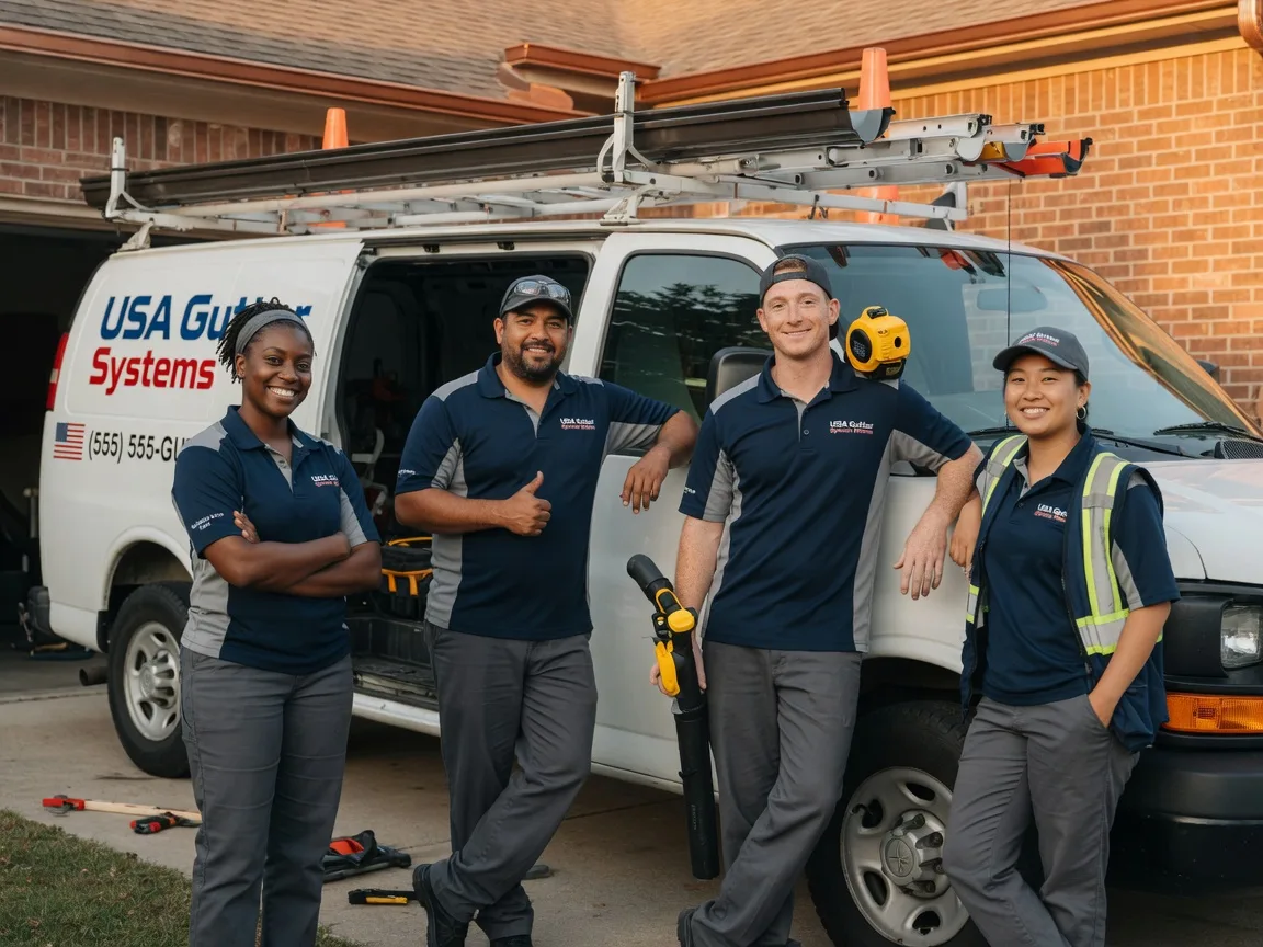 Gutter Installation company in O Brien, TX